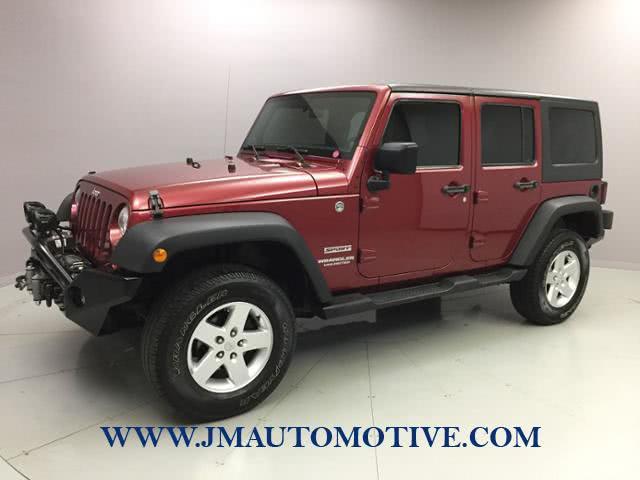 2011 Jeep Wrangler Unlimited 4WD 4dr Sport, available for sale in Naugatuck, Connecticut | J&M Automotive Sls&Svc LLC. Naugatuck, Connecticut