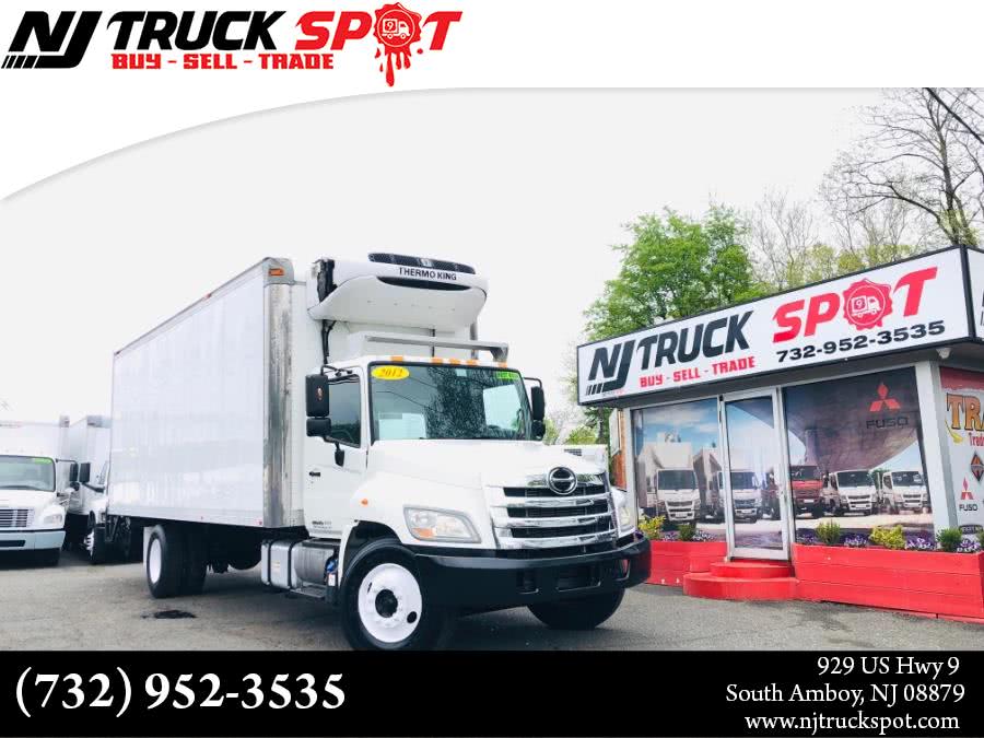 2012 HINO 268A 24 FEET REFRIGERATED BOX + LIFT GATE + AIR SUSPEN, available for sale in South Amboy, New Jersey | NJ Truck Spot. South Amboy, New Jersey