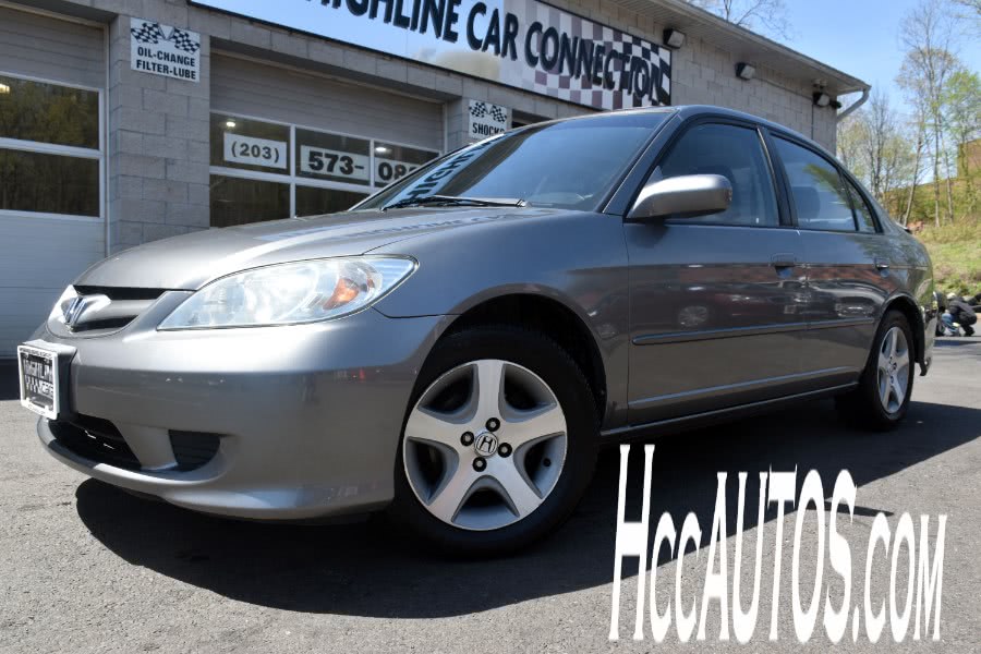2005 Honda Civic Sdn EX AT SE, available for sale in Waterbury, Connecticut | Highline Car Connection. Waterbury, Connecticut