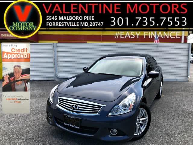 2011 Infiniti G25 Sedan x, available for sale in Forestville, Maryland | Valentine Motor Company. Forestville, Maryland 2011 Infiniti G25 Sedan x, available for sale in Forestville, Maryland | Valentine Motor Company. Forestville, Maryland