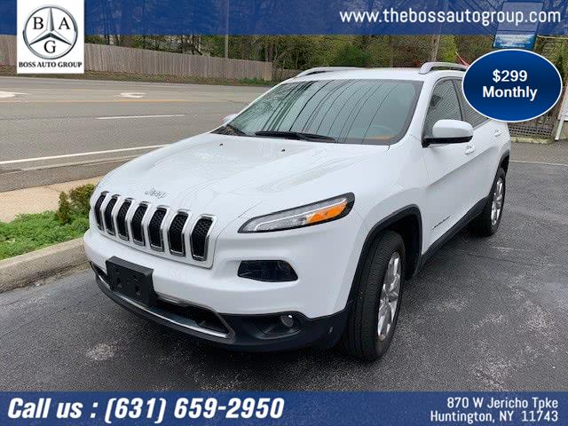 2016 Jeep Cherokee 4WD 4dr Limited, available for sale in Huntington, New York | The Boss Auto Group. Huntington, New York