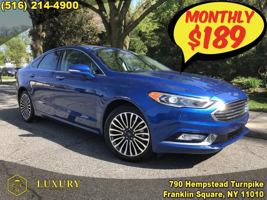 2018 Ford Fusion Titanium AWD, available for sale in Franklin Square, New York | Luxury Motor Club. Franklin Square, New York