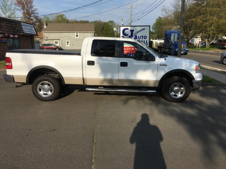 2008 Ford F-150 4WD SuperCrew 150" XLT, available for sale in Bristol, Connecticut | CJ Auto Mall. Bristol, Connecticut
