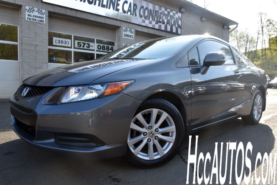 2012 Honda Civic Cpe 2dr Auto EX, available for sale in Waterbury, Connecticut | Highline Car Connection. Waterbury, Connecticut