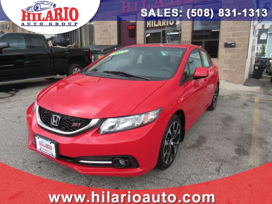 2013 Honda Civic Sdn 4dr Man Si, available for sale in Worcester, Massachusetts | Hilario's Auto Sales Inc.. Worcester, Massachusetts