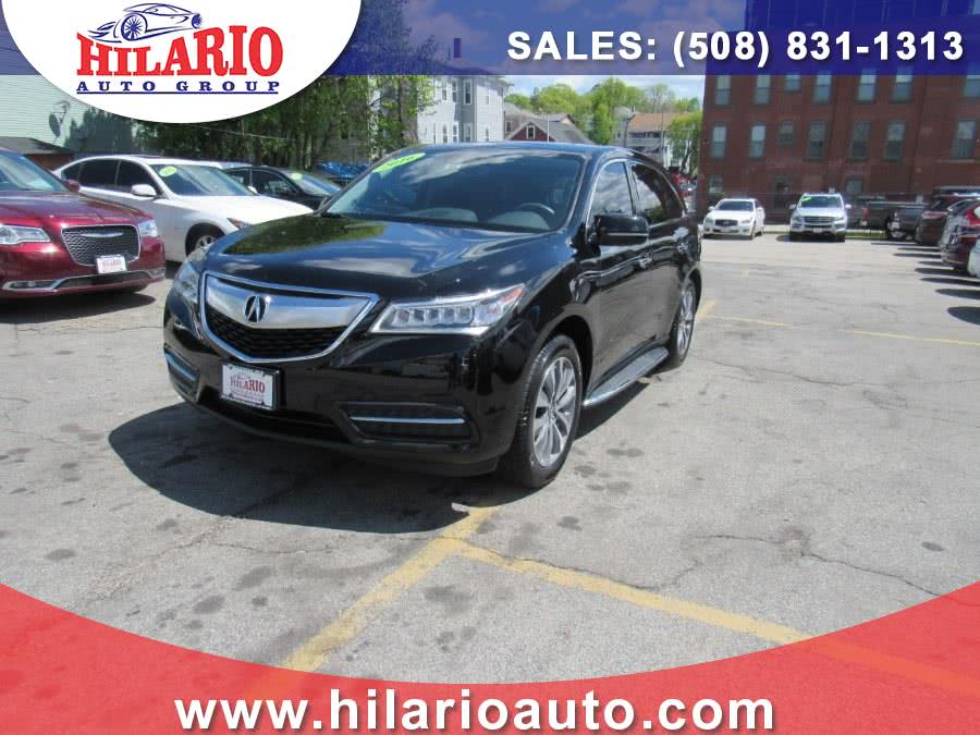 2016 Acura MDX SH-AWD 4dr w/Tech/Entertainment, available for sale in Worcester, Massachusetts | Hilario's Auto Sales Inc.. Worcester, Massachusetts