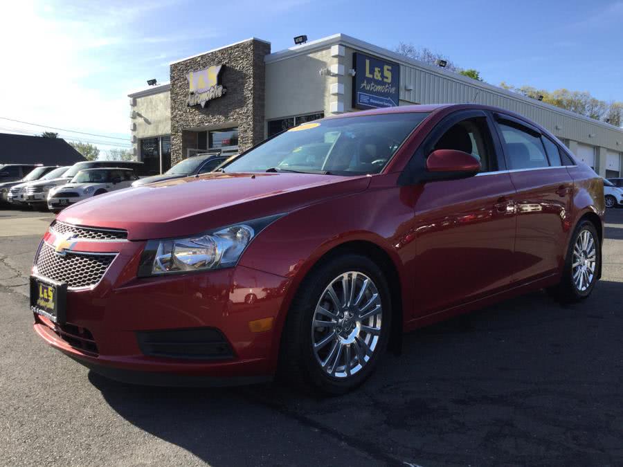 2011 Chevrolet Cruze 4dr Sdn ECO w/1XF, available for sale in Plantsville, Connecticut | L&S Automotive LLC. Plantsville, Connecticut 2011 Chevrolet Cruze 4dr Sdn ECO w/1XF, available for sale in Plantsville, Connecticut | L&S Automotive LLC. Plantsville, Connecticut