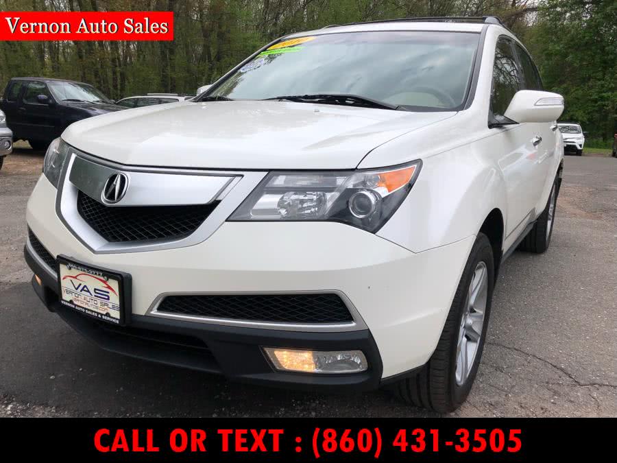 2010 Acura MDX AWD 4dr Technology/Entertainment Pkg, available for sale in Manchester, Connecticut | Vernon Auto Sale & Service. Manchester, Connecticut