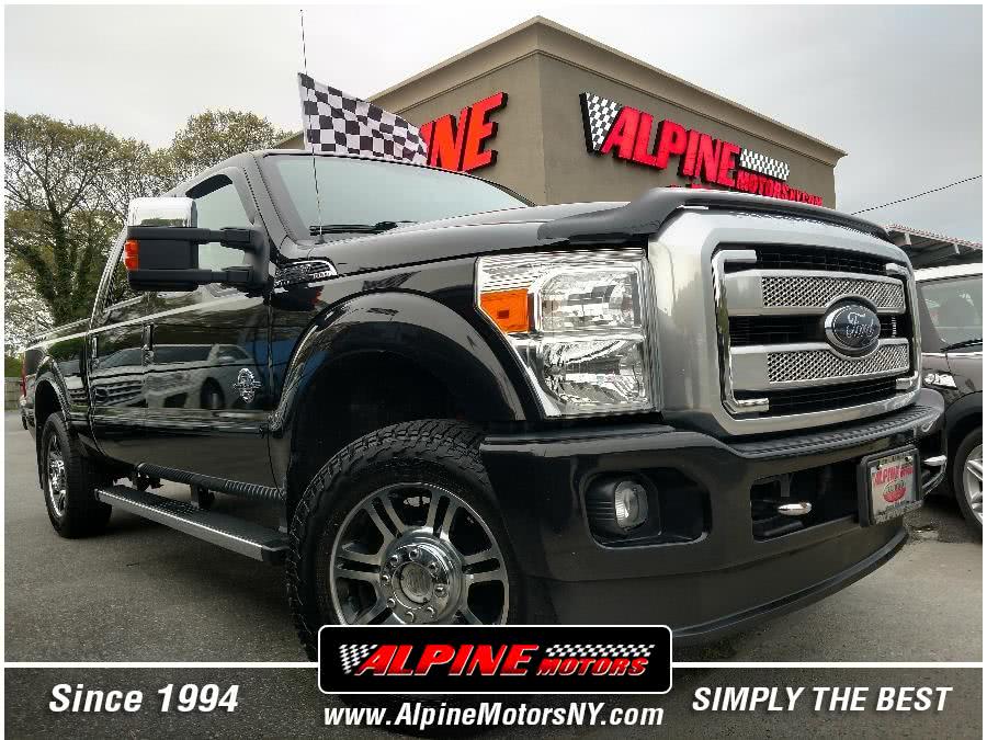 2015 Ford Super Duty F-250 SRW 4WD Crew Cab 156" Platinum, available for sale in Wantagh, New York | Alpine Motors Inc. Wantagh, New York