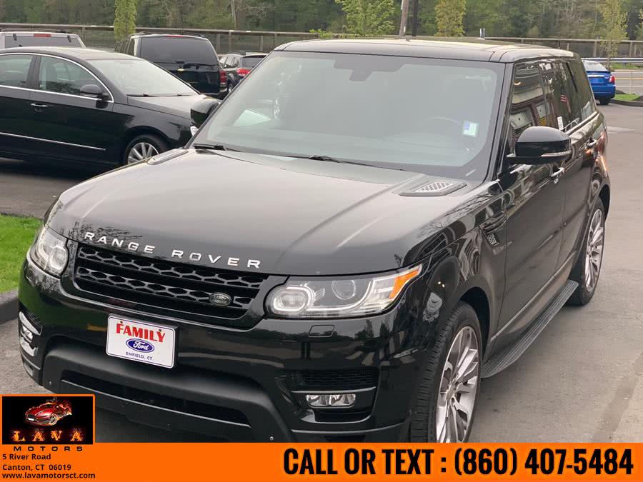 2014 Land Rover Range Rover Sport 4WD 4dr Supercharged, available for sale in Canton, Connecticut | Lava Motors. Canton, Connecticut