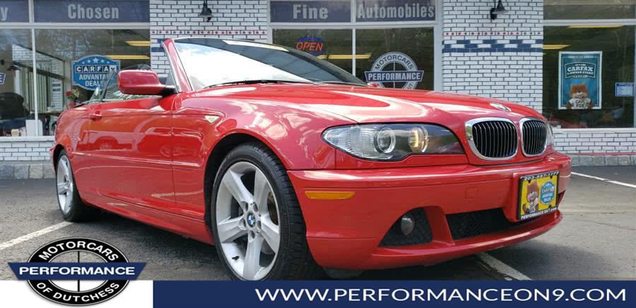 2004 BMW 3 Series 325Ci 2dr Convertible, available for sale in Wappingers Falls, New York | Performance Motor Cars. Wappingers Falls, New York