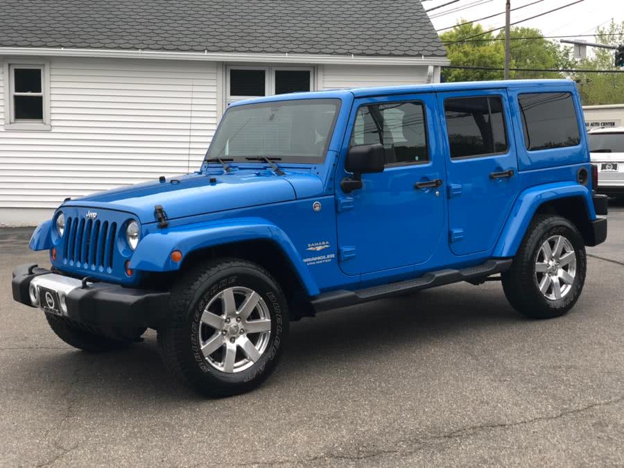 2012 Jeep Wrangler Unlimited 4WD 4dr Sahara, available for sale in Milford, Connecticut | Chip's Auto Sales Inc. Milford, Connecticut