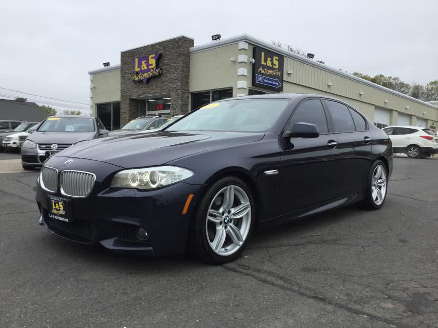 2013 BMW 5 Series 4dr Sdn 550i xDrive AWD, available for sale in Plantsville, Connecticut | L&S Automotive LLC. Plantsville, Connecticut