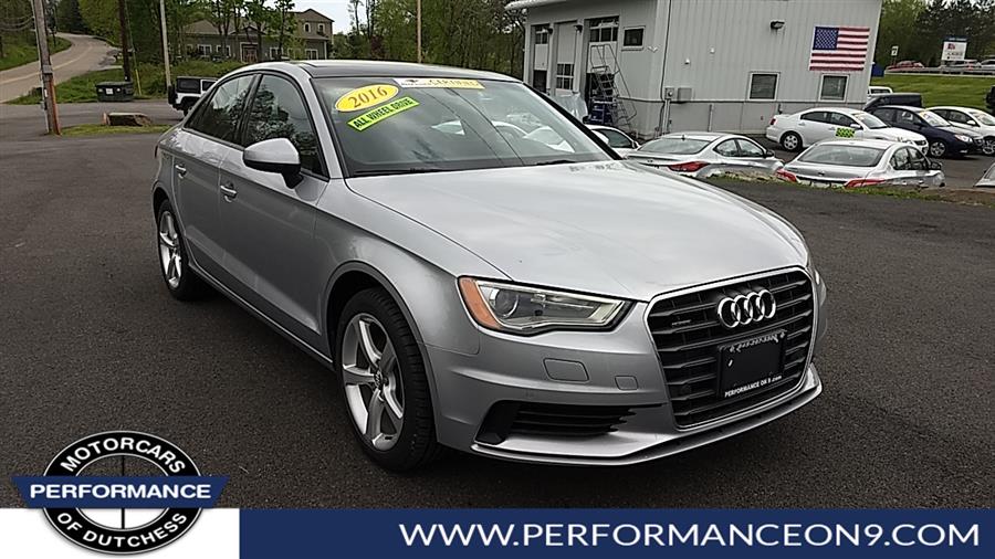 2016 Audi A3 4dr Sdn quattro 2.0T Premium, available for sale in Wappingers Falls, New York | Performance Motor Cars. Wappingers Falls, New York 2016 Audi A3 4dr Sdn quattro 2.0T Premium, available for sale in Wappingers Falls, New York | Performance Motor Cars. Wappingers Falls, New York