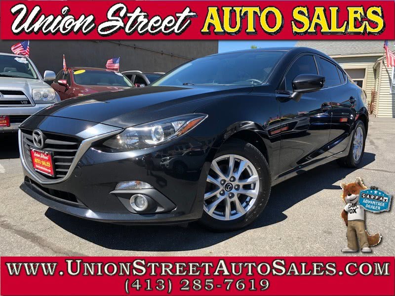 2014 Mazda Mazda3 4dr Sdn Man i Grand Touring, available for sale in West Springfield, Massachusetts | Union Street Auto Sales. West Springfield, Massachusetts