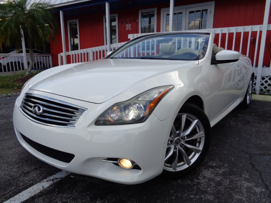 2012 INFINITI G37 Convertible 2dr Base, available for sale in Winter Park, Florida | Rahib Motors. Winter Park, Florida