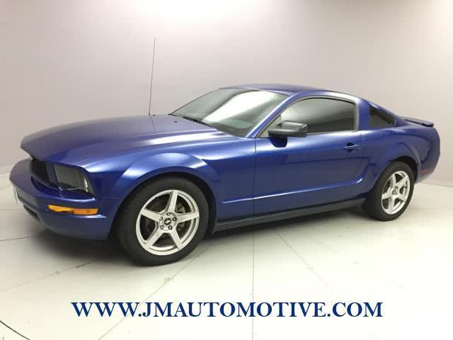 2007 Ford Mustang 2dr Cpe Deluxe, available for sale in Naugatuck, Connecticut | J&M Automotive Sls&Svc LLC. Naugatuck, Connecticut