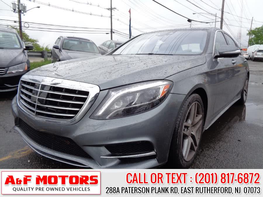 2016 Mercedes-Benz S-Class 4dr Sdn S 550 4MATIC, available for sale in East Rutherford, New Jersey | A&F Motors LLC. East Rutherford, New Jersey