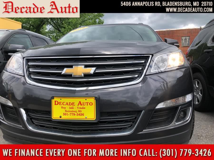 2016 Chevrolet Traverse AWD 4dr LT w/2LT, available for sale in Bladensburg, Maryland | Decade Auto. Bladensburg, Maryland