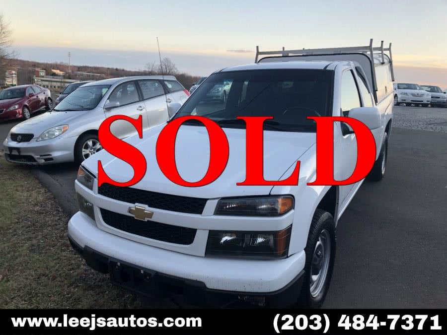 2012 Chevrolet Colorado 2WD Ext Cab Work Truck, available for sale in North Branford, Connecticut | LeeJ's Auto Sales & Service. North Branford, Connecticut