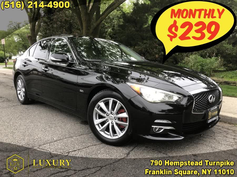 2017 INFINITI Q50 3.0t Premium AWD, available for sale in Franklin Square, New York | Luxury Motor Club. Franklin Square, New York