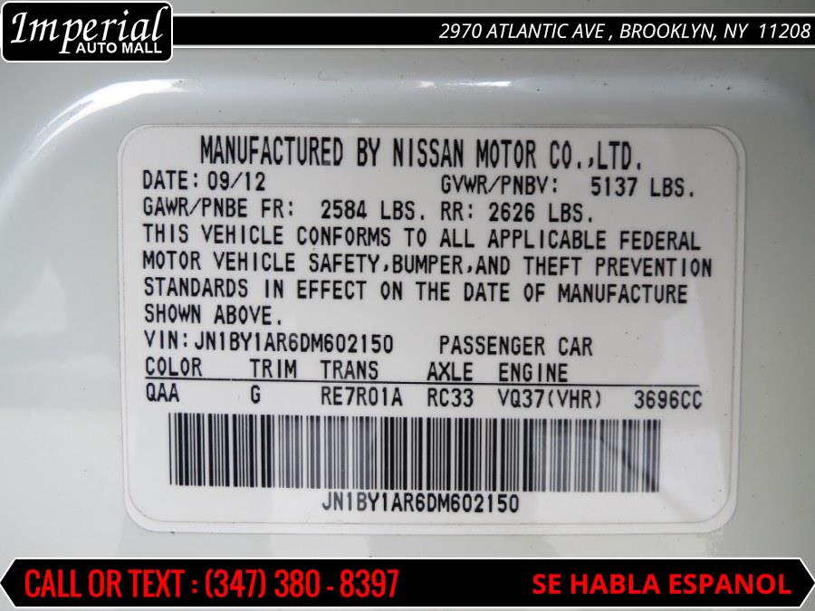 2013 Infiniti M37 4dr Sdn AWD, available for sale in Brooklyn, New York | Imperial Auto Mall. Brooklyn, New York 2013 Infiniti M37 4dr Sdn AWD, available for sale in Brooklyn, New York | Imperial Auto Mall. Brooklyn, New York