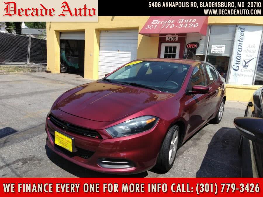 2015 Dodge Dart 4dr Sdn SXT, available for sale in Bladensburg, Maryland | Decade Auto. Bladensburg, Maryland