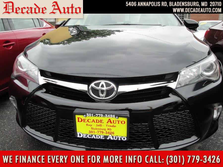 2016 Toyota Camry 4dr Sdn I4 Auto SE (Natl), available for sale in Bladensburg, Maryland | Decade Auto. Bladensburg, Maryland