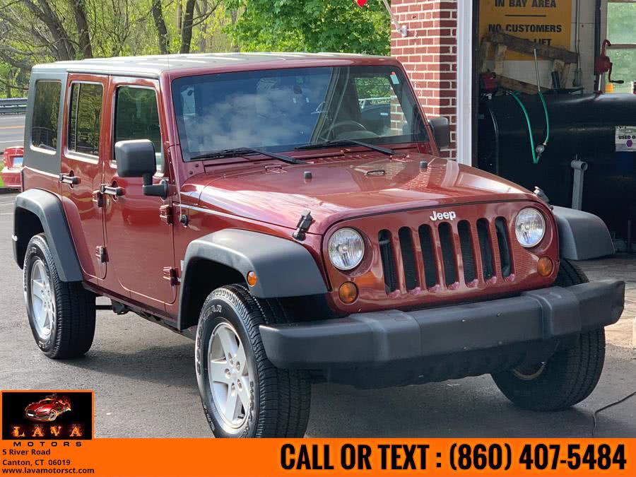 2008 Jeep Wrangler 4WD 4dr Unlimited X, available for sale in Canton, Connecticut | Lava Motors. Canton, Connecticut
