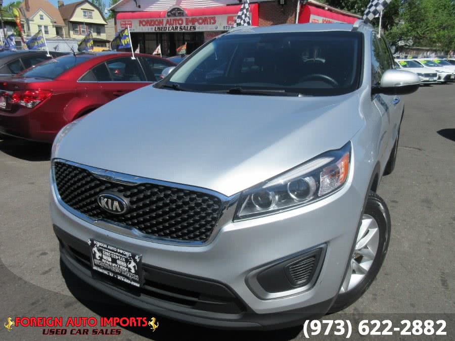 2016 Kia Sorento AWD 4dr 2.4L LX, available for sale in Irvington, New Jersey | Foreign Auto Imports. Irvington, New Jersey