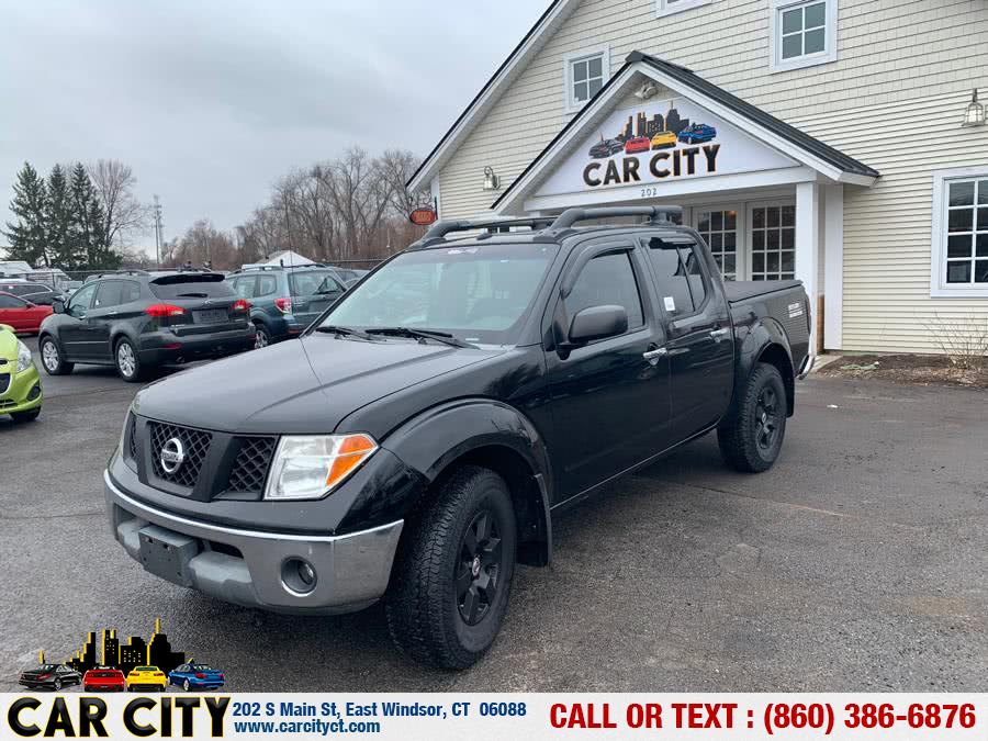 2008 Nissan Frontier 4WD Crew Cab SWB Auto LE, available for sale in East Windsor, Connecticut | Car City LLC. East Windsor, Connecticut