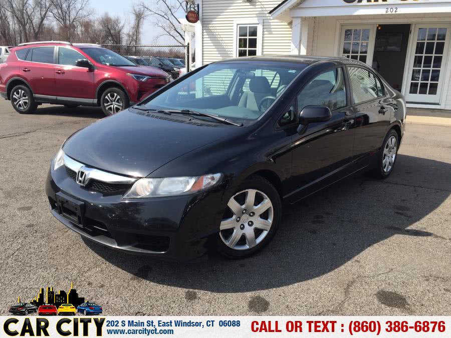 2010 Honda Civic Sdn 4dr Auto LX, available for sale in East Windsor, Connecticut | Car City LLC. East Windsor, Connecticut