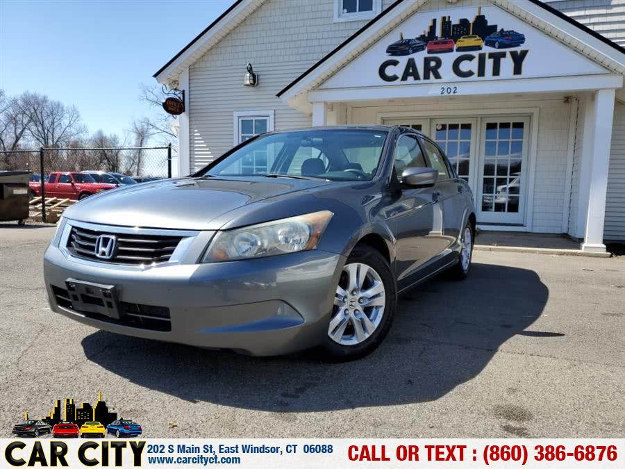 2008 Honda Accord Sdn 4dr I4 Auto LX-P, available for sale in East Windsor, Connecticut | Car City LLC. East Windsor, Connecticut