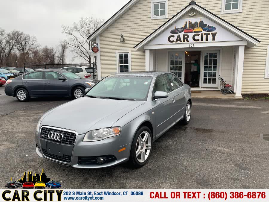 2008 Audi A4 4dr Sdn Auto 2.0T quattro, available for sale in East Windsor, Connecticut | Car City LLC. East Windsor, Connecticut
