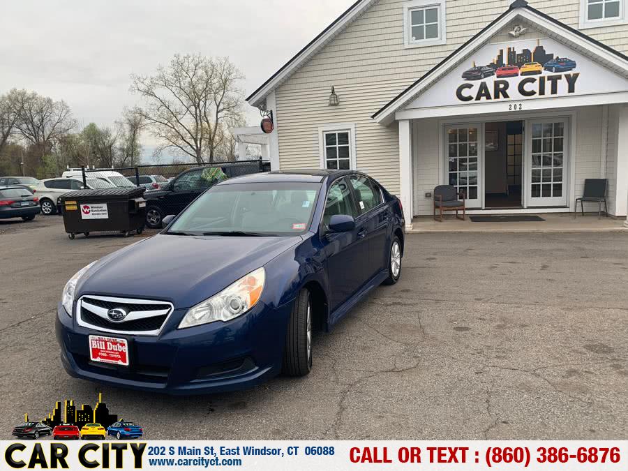 2011 Subaru Legacy 4dr Sdn H4 Auto 2.5i Prem AWP/Pwr Moon PZEV, available for sale in East Windsor, Connecticut | Car City LLC. East Windsor, Connecticut