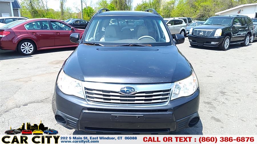 2009 Subaru Forester (Natl) 4dr Auto X w/Prem/All-Weather PZEV, available for sale in East Windsor, Connecticut | Car City LLC. East Windsor, Connecticut