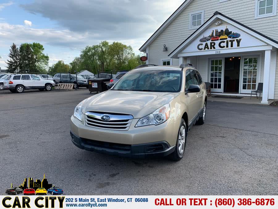 2010 Subaru Outback 4dr Wgn H4 Auto 2.5i PZEV, available for sale in East Windsor, Connecticut | Car City LLC. East Windsor, Connecticut