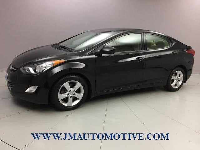 2013 Hyundai Elantra 4dr Sdn Auto GLS PZEV, available for sale in Naugatuck, Connecticut | J&M Automotive Sls&Svc LLC. Naugatuck, Connecticut