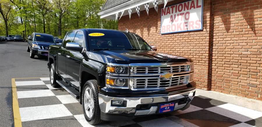 2015 Chevrolet Silverado 1500 Z71 4WD Crew Cab LTZ, available for sale in Waterbury, Connecticut | National Auto Brokers, Inc.. Waterbury, Connecticut