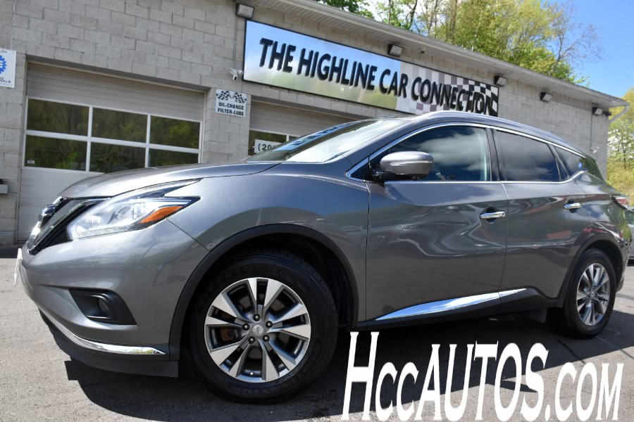 2015 Nissan Murano AWD 4dr SL, available for sale in Waterbury, Connecticut | Highline Car Connection. Waterbury, Connecticut