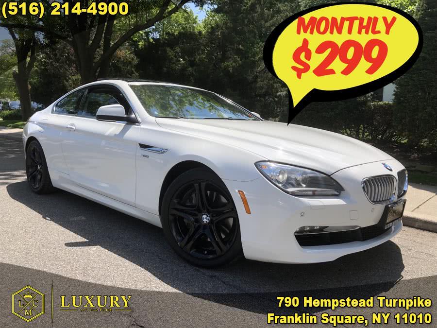 2012 BMW 6 Series 2dr Cpe 650i xDrive, available for sale in Franklin Square, New York | Luxury Motor Club. Franklin Square, New York