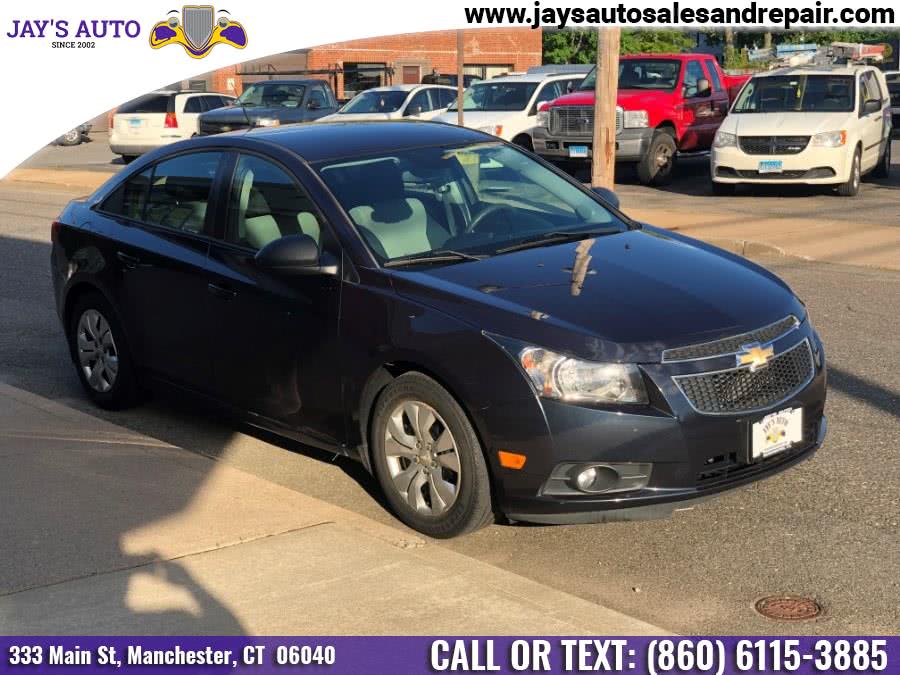 2014 Chevrolet Cruze 4dr Sdn Auto LS, available for sale in Manchester, Connecticut | Jay's Auto. Manchester, Connecticut