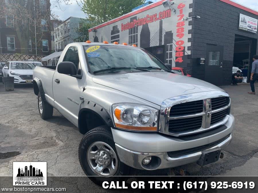 2006 Dodge Ram 2500 2dr Reg Cab 140.5 4WD SLT with Plow, available for sale in Chelsea, Massachusetts | Boston Prime Cars Inc. Chelsea, Massachusetts