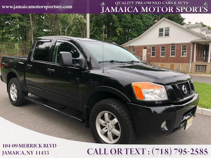 2008 Nissan Titan 4WD Crew Cab SWB PRO-4X, available for sale in Jamaica, New York | Jamaica Motor Sports . Jamaica, New York