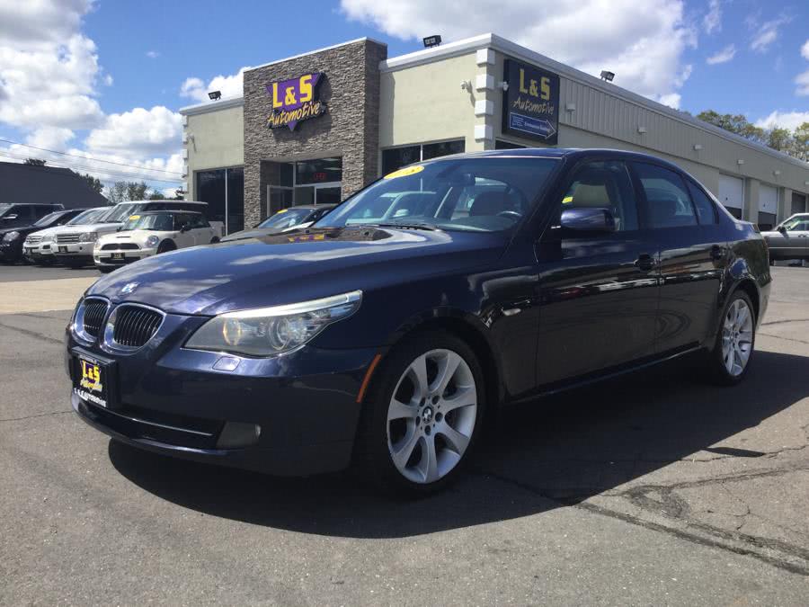 2008 BMW 5 Series 4dr Sdn 535xi AWD, available for sale in Plantsville, Connecticut | L&S Automotive LLC. Plantsville, Connecticut