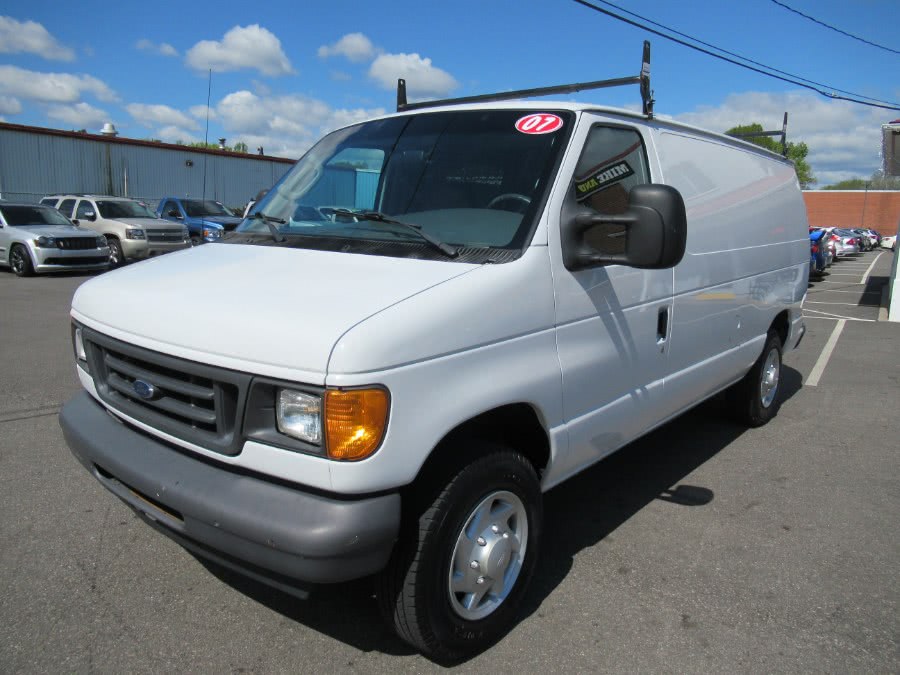 2007 Ford Econoline Cargo Van E-150 Commercial, available for sale in South Windsor, Connecticut | Mike And Tony Auto Sales, Inc. South Windsor, Connecticut