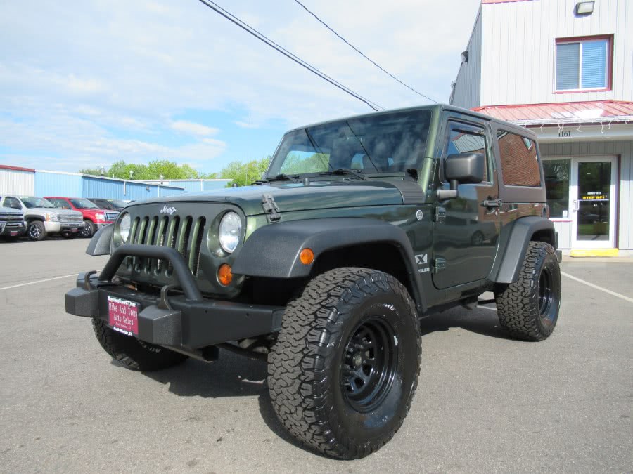 2008 Jeep Wrangler 4WD 2dr X, available for sale in South Windsor, Connecticut | Mike And Tony Auto Sales, Inc. South Windsor, Connecticut