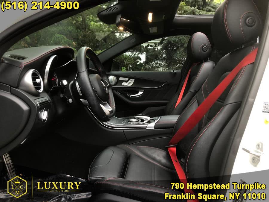 2016 Mercedes-Benz C-Class 4dr Sdn C450 AMG 4MATIC, available for sale in Franklin Square, New York | Luxury Motor Club. Franklin Square, New York