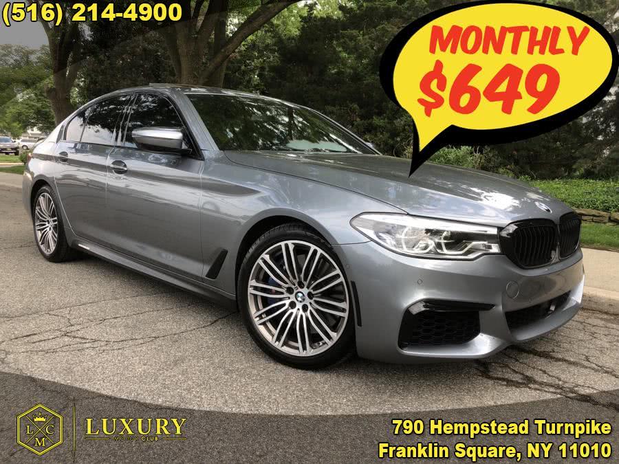 2018 BMW 5 Series M550i xDrive Sedan, available for sale in Franklin Square, New York | Luxury Motor Club. Franklin Square, New York