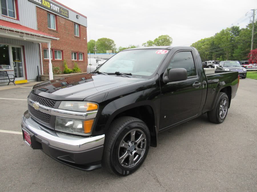 2006 Chevrolet Colorado Reg Cab 111.2" WB 2WD Work Truck, available for sale in South Windsor, Connecticut | Mike And Tony Auto Sales, Inc. South Windsor, Connecticut